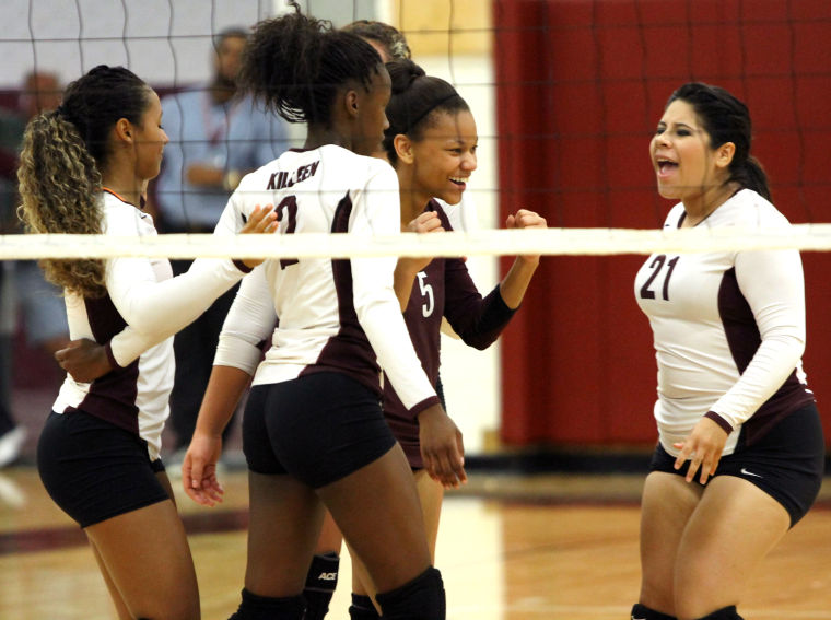 Killeen volleyball sweeps Bosqueville